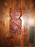 Hey! I'd know this little fellow anywhere! He stands guard at the entrance to Hukialu's (reservable) "Tiki Room"!