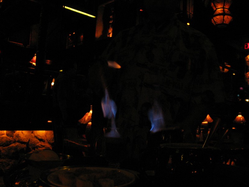 Roughly the actual lighting of what fire rituals at the Mai look like, perhaps a little dark, but this is close.