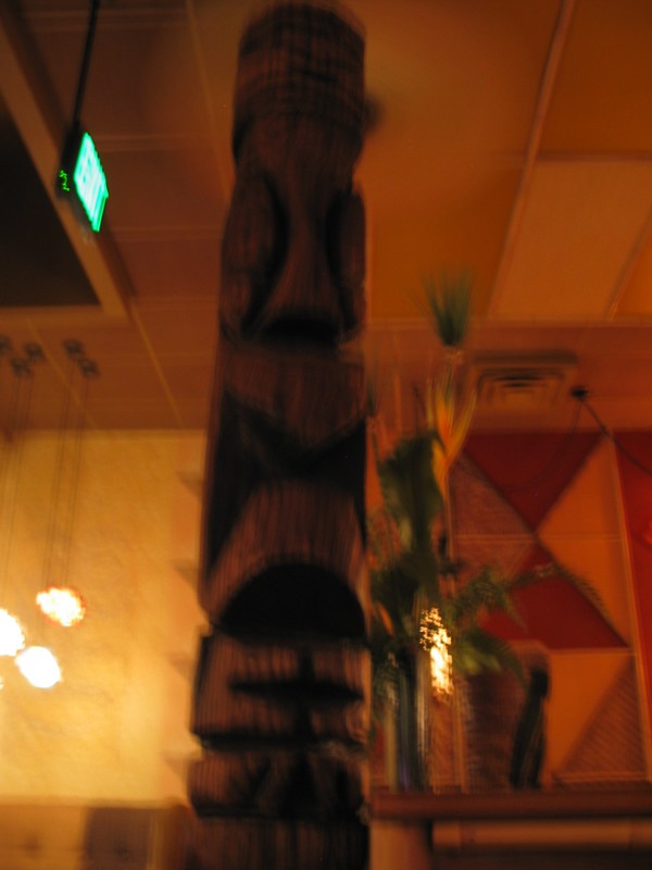 Another of Bosko's Tikis in the second room.