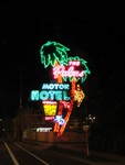 After leaving, head down the street just a bit and enjoy the Palms' lovely neon!