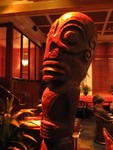 A nice close up of the Marquesan at the back of the bar area.