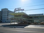 The Carribean, what may be the Wildwoods' finest example of what the locals term "Doo Wop" architecture here in the east. 