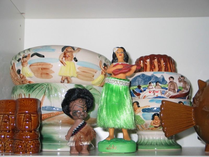 Note the wonderful Maori doll brought back from NZ by my friends Jeff and Siobhan. Mahalo!