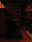 What it really looks like in context, it hides behind the bar pretty well, not too obvious from the other side.