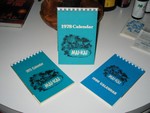 My (very late) collection of Mai Kai annual Calendars.