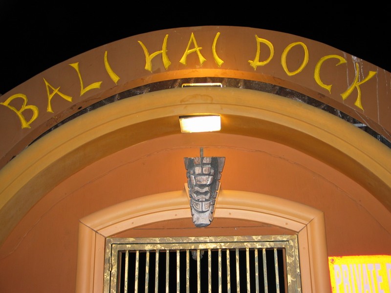 Nice font above the gate.