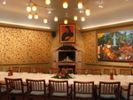This is one of the meeting rooms we peeked into near the front of the restaurant.