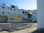 But just go to the immediate left of the hotel and 'behind' it, closer to the beach the evidence of impending condo-ness is plainly visible.